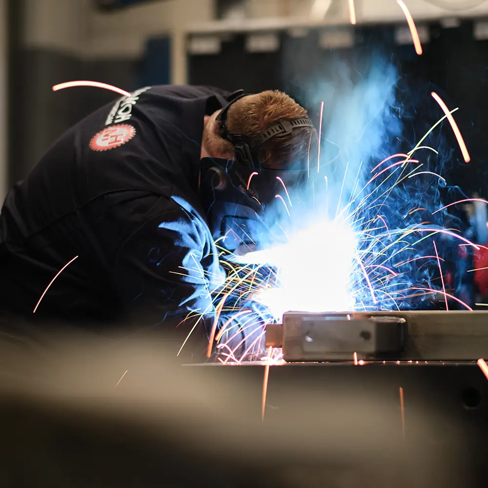 Lassen/constructie bij Hopman Machinefabriek