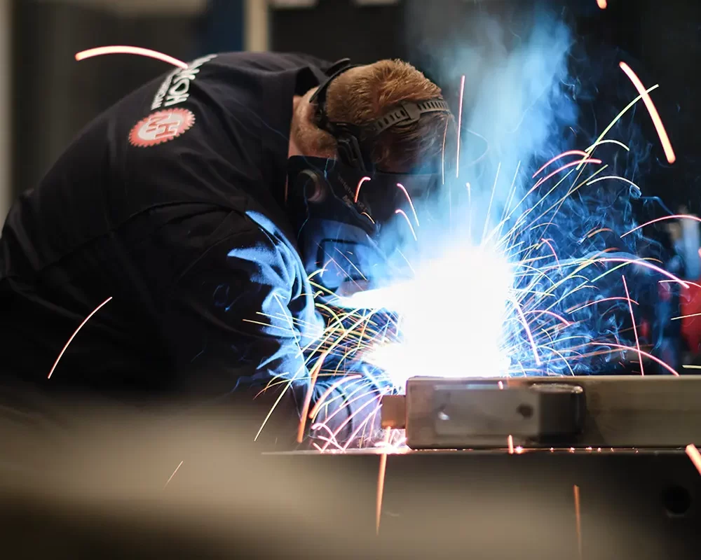 Lassen/constructie bij Hopman Machinefabriek